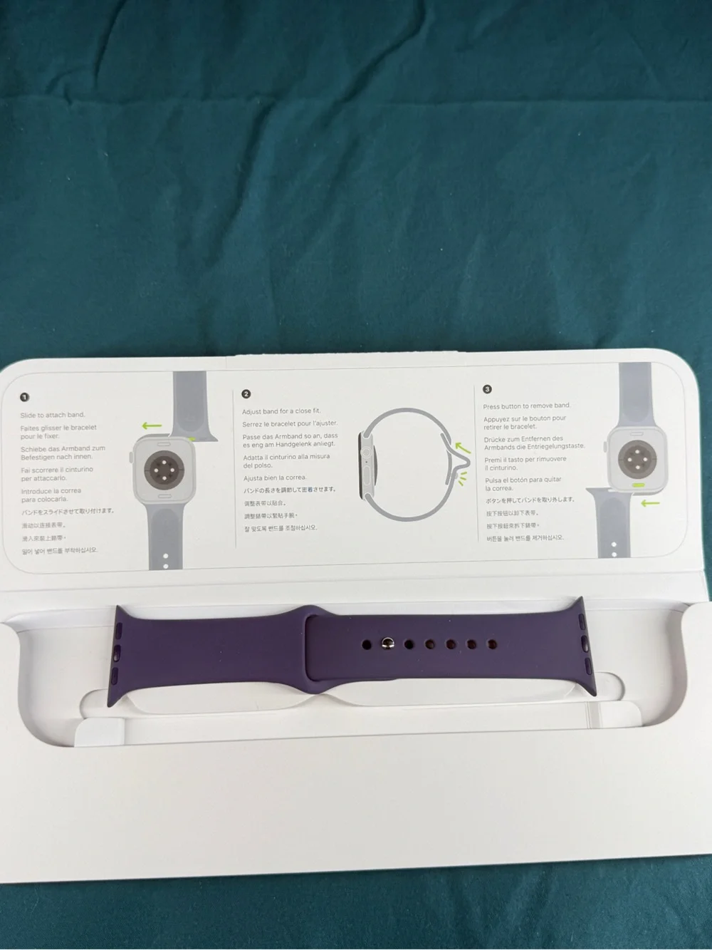 Apple Deep Purple Sport Band for Apple Watch